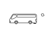 Animation Tourist Bus Smoke Belchin