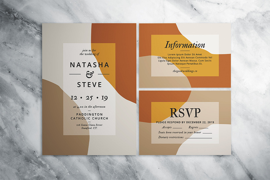 Minimalist Wedding Suite in Wedding Templates - product preview 8