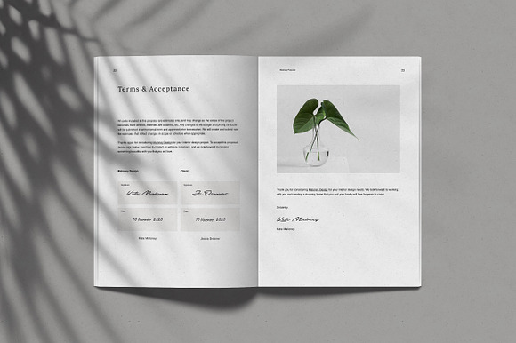 Maloney Proposal in Brochure Templates - product preview 5