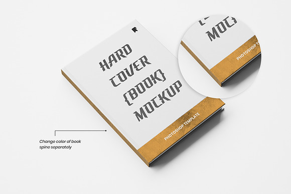 Hardcover Book Mockup in Product Mockups - product preview 1