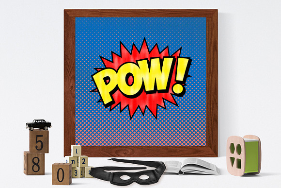 Superhero Comic Pop Art Papers in Patterns - product preview 6