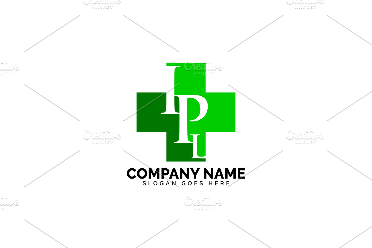 ipl letter hospital logo in Logo Templates - product preview 8