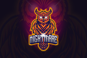Owl Night - Mascot & Esport Logo