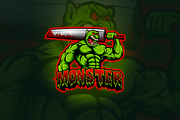 Monster - Mascot & Esport Logo