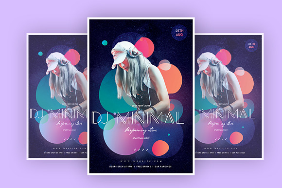 DJ FLYER in Flyer Templates - product preview 1