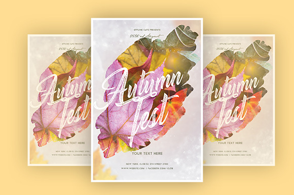 Autumn fest in Flyer Templates - product preview 1