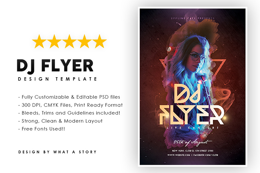 Dj flyer in Flyer Templates - product preview 8