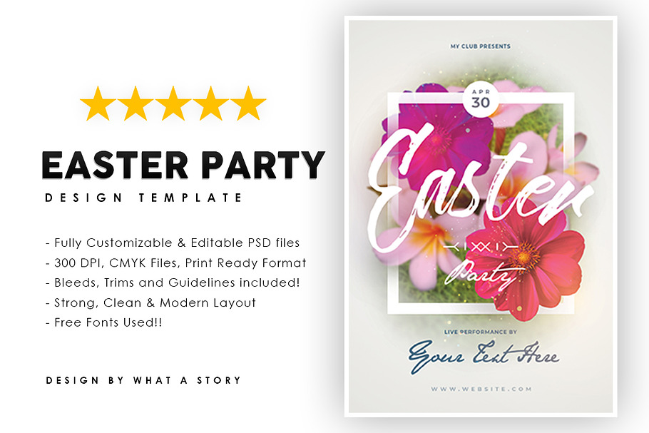 Easter party in Flyer Templates - product preview 8