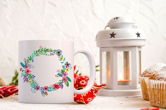 Christmas styled stock mug mock up in Mockup Templates - product preview 1