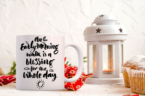 Christmas styled stock mug mock up in Mockup Templates - product preview 2