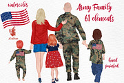 Army Family Clipart Soldier clipart