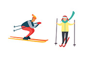 Skiing Winter Activities Sport and