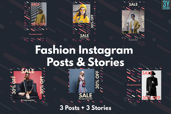 Fashion Instagram Posts & Stories
