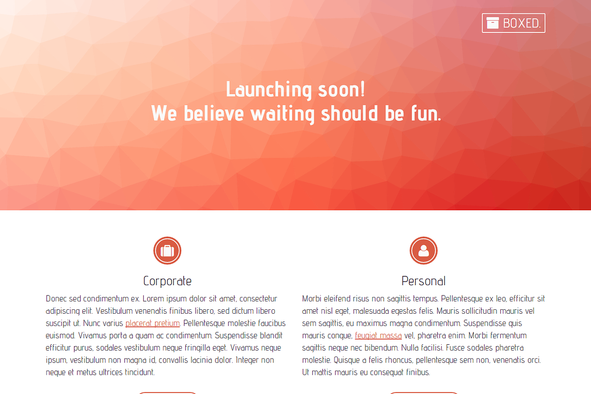 Boxed - Bootstrap Landing Page in Bootstrap Themes - product preview 8