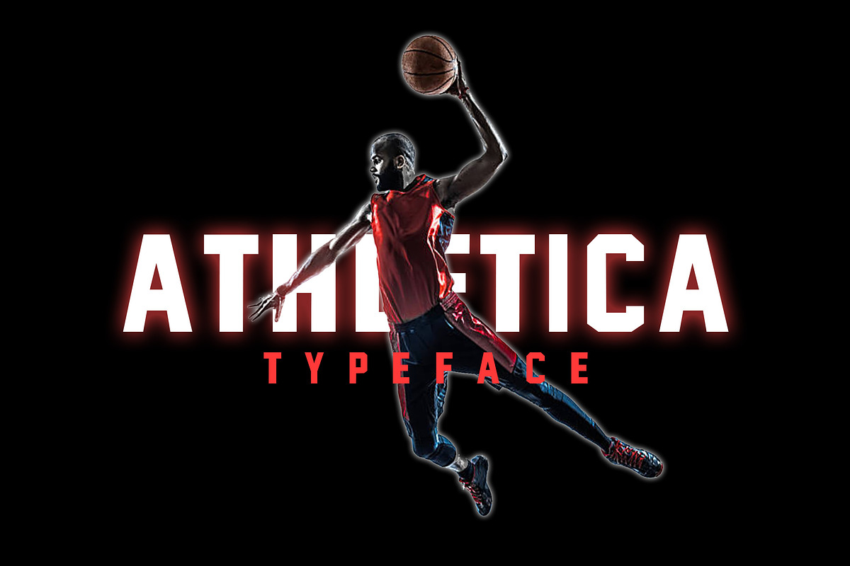 Athletica Sports Font in Display Fonts - product preview 8