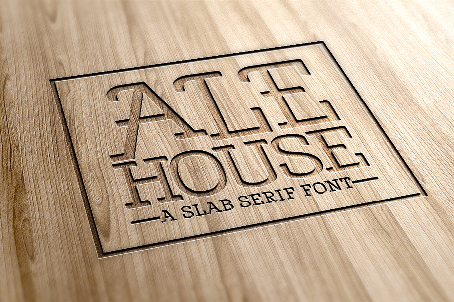 Ale House in Display Fonts - product preview 8
