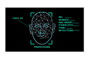 Animation Male Human AI Face