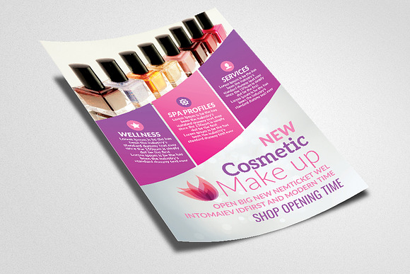 Cosmetics Product Flyer/Poster in Flyer Templates - product preview 1