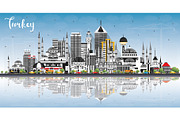 Turkey City Skyline
