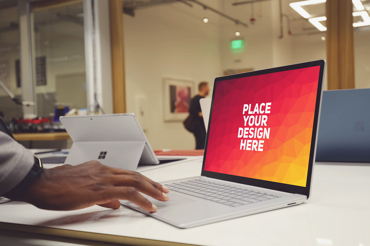 Microsoft Surface 3 Mockup #6 in Mockup Templates - product preview 8