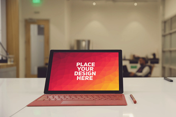 Microsoft Surface 3 Mockup #2