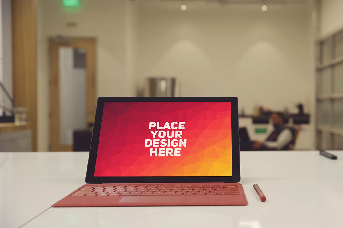 Microsoft Surface 3 Mockup #2 in Mockup Templates - product preview 8