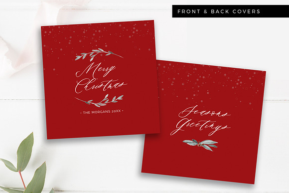3x3 Mini Accordion Template PSD in Postcard Templates - product preview 1