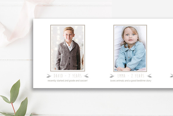 3x3 Mini Accordion Template PSD in Postcard Templates - product preview 2