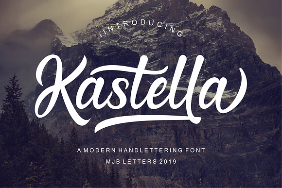 Kastella - Bold Script Font in Script Fonts - product preview 11