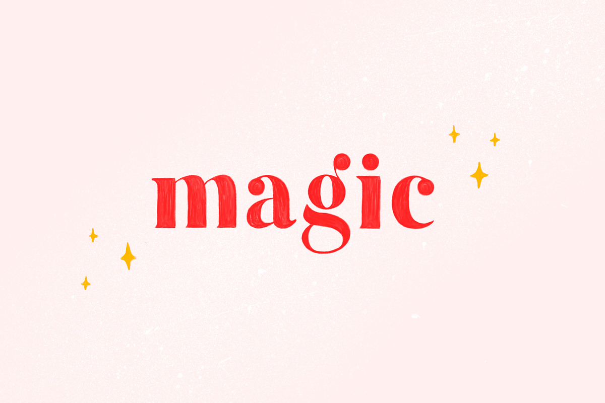 Magic Colour SVG Font in Serif Fonts - product preview 8