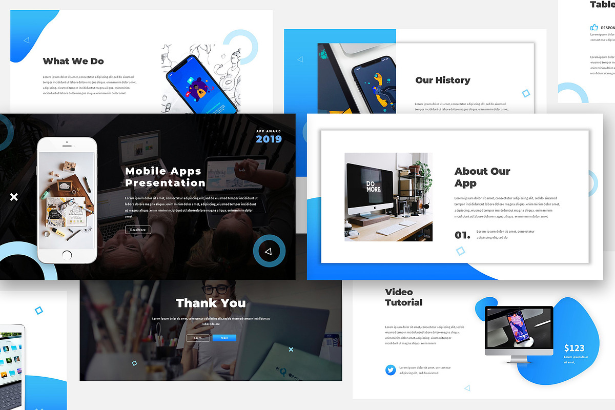 Mobile App Keynote Proposal in Keynote Templates - product preview 8