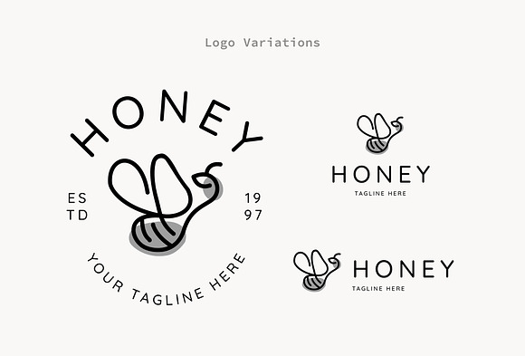Bee - Premium Logo Template in Logo Templates - product preview 2