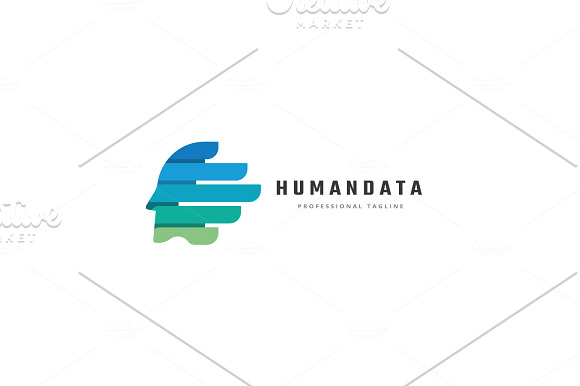 Human Data Logo in Logo Templates - product preview 3