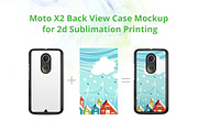 Moto X2 2d Case Design Mock-up
