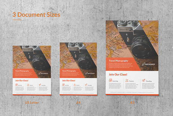 Elegant Bold Flyer PSD in Flyer Templates - product preview 2