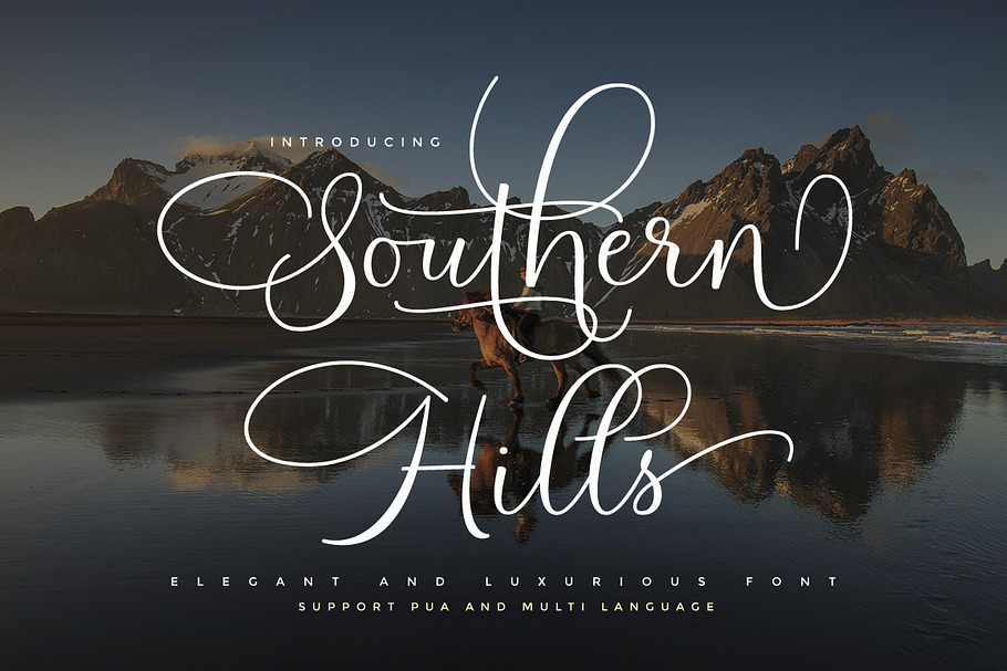 Southern Hills in Script Fonts - product preview 8
