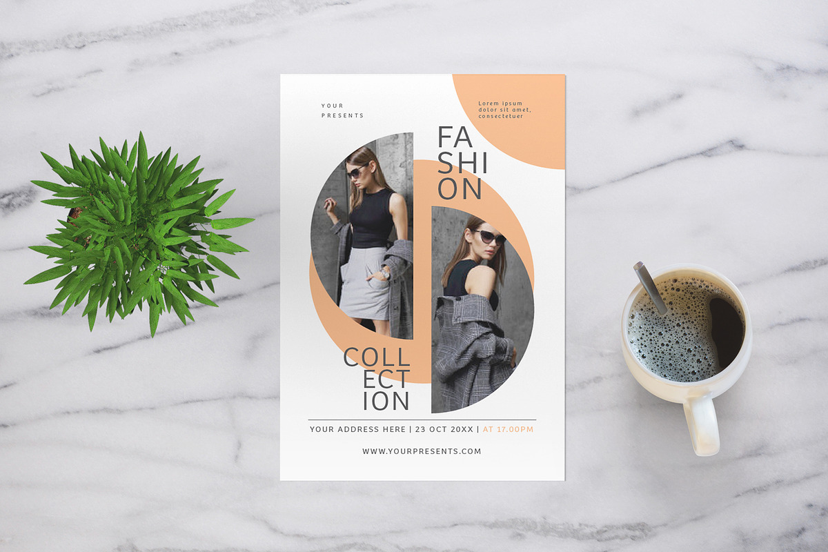 Fashion Collection Flyer in Flyer Templates - product preview 8
