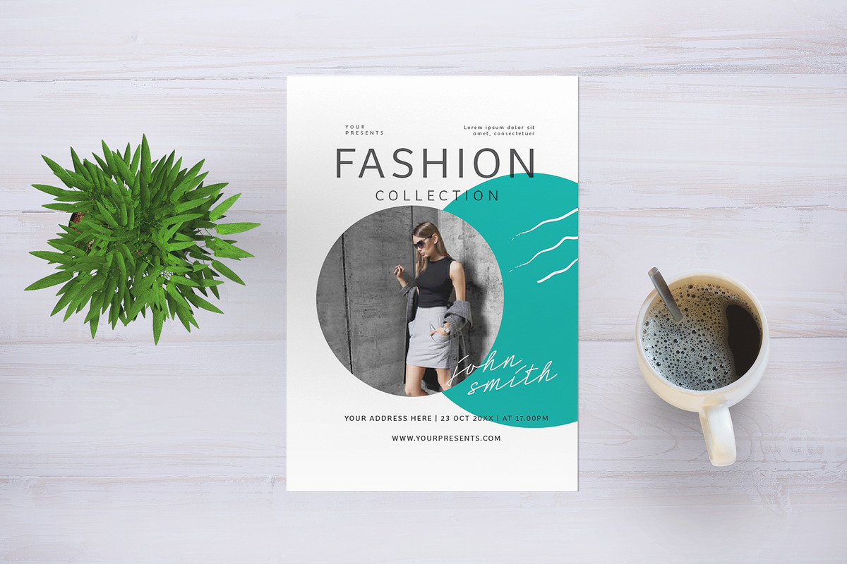 Fashion Collection Flyer in Flyer Templates - product preview 8