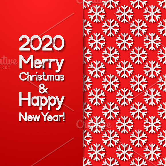2020 Christmas and New Year’s Cards in Illustrations - product preview 2