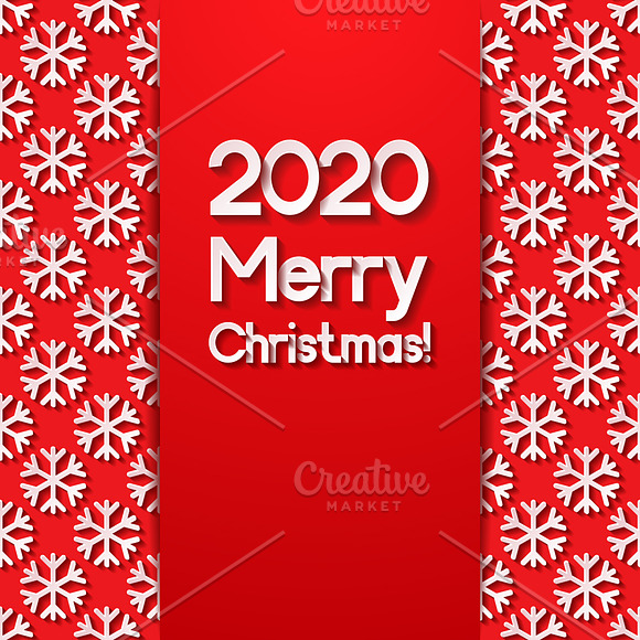 2020 Christmas and New Year’s Cards in Illustrations - product preview 3