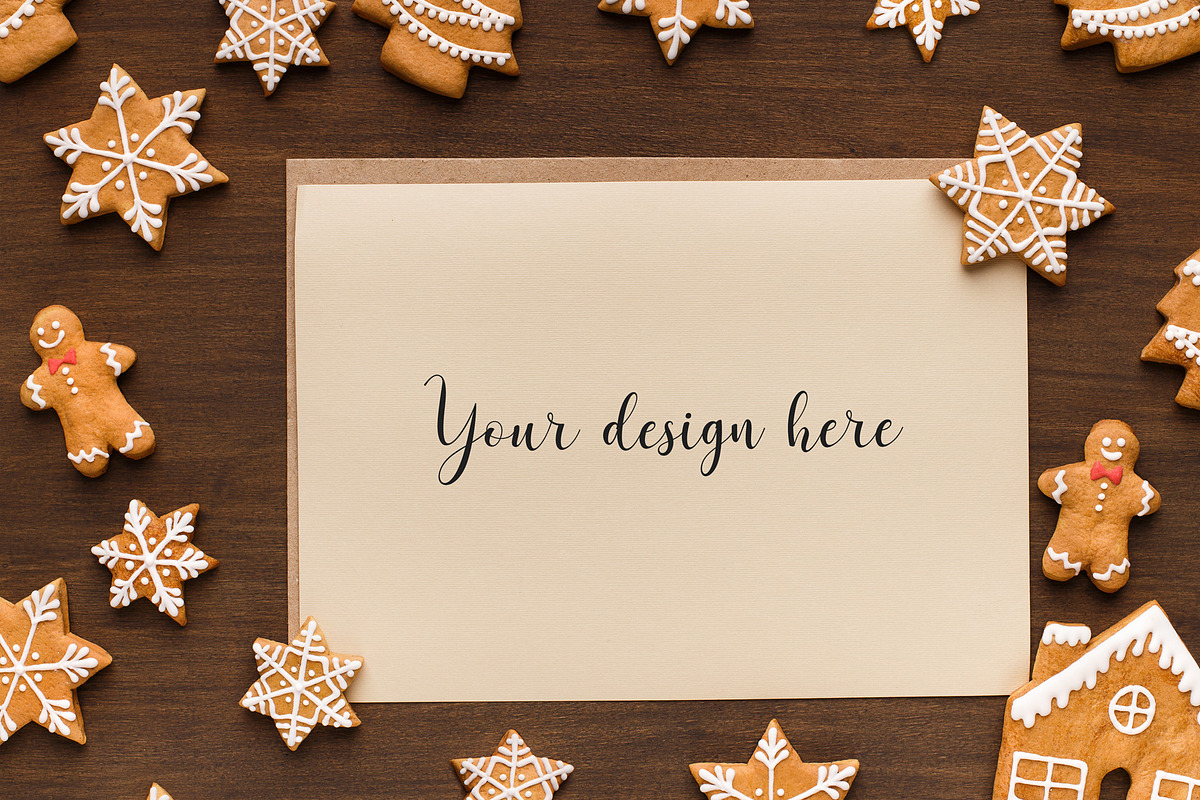 Christmas Card Mockup #42 in Mockup Templates - product preview 8