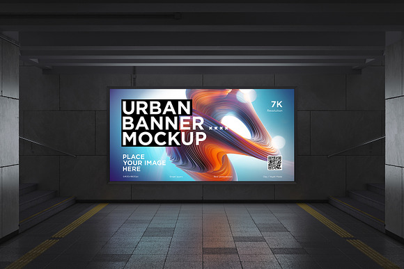 Urban Advertisign Mockup in Print Mockups - product preview 2