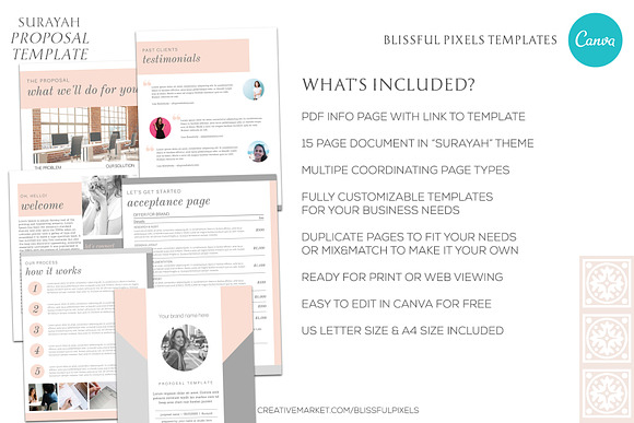 Surayah - Business Proposal Template in Brochure Templates - product preview 1