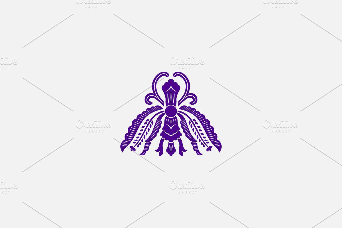 Flower Insect Logo in Logo Templates - product preview 8