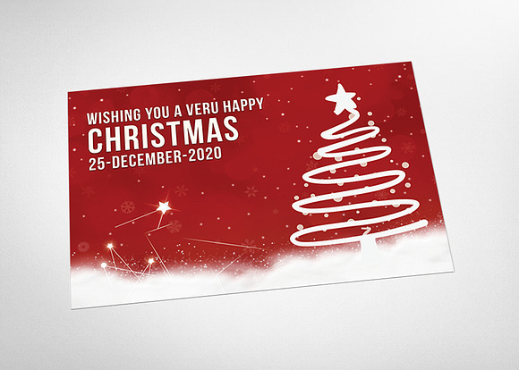 Christmas - Postcard Templates in Card Templates - product preview 2