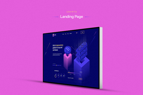 Crypto HTML Web Template in HTML/CSS Themes - product preview 5