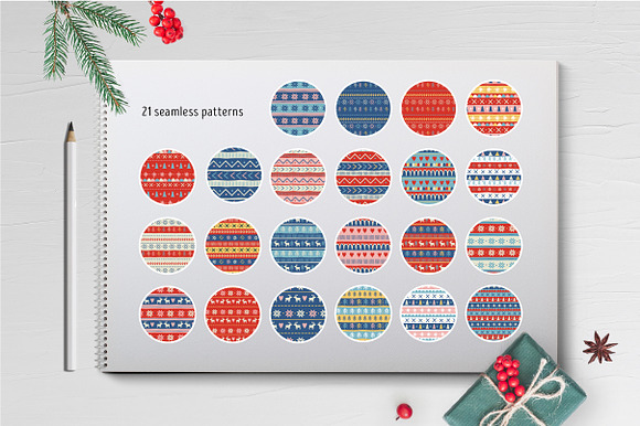 Xmas Brushes and Patterns in Add-Ons - product preview 6