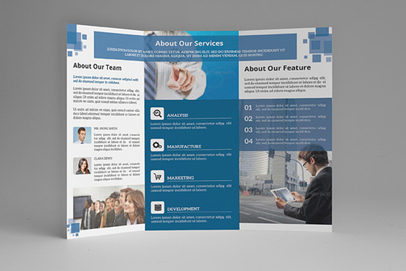 Trifold Corporate Brochure-V202 in Brochure Templates - product preview 1