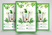 Herbal Cosmetics Product Flyer