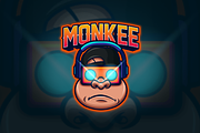 Monkey - Mascot & Esport Logo